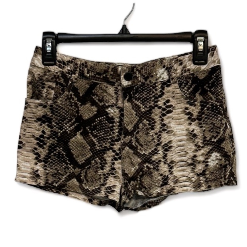 Depri Snakeskin Short Shorts | Size S EUC Worn Once